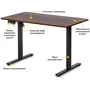 Комплект Mealux PowerDesk Lite Walnut + Leo Air Plus Black стол и стул (EVO-201 Lite Walnut /B +Y 546 KB) фото 3