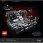 Конструктор LEGO Star Wars Диорама Пролет над Звездой Смерти 665 деталей (75329)