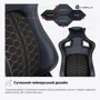 Геймерское кресло Cyberlux Hermes Fabric Black Gold (арт. GM-403 B) фото 4