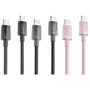 Кабель Proove Cable USB-C to USB-C Spectral 60W 1m Black (CCSP60002201): Длина 1 м