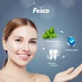 Fesco Charcoal Зубная паста 250 ml: Назначение Отбеливание, Антибактериальное, Очищение, От зубного налета