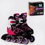 Роликові ковзани Best Roller Black-Pink (116486): Колір розовый