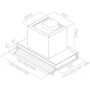 Витяжка Elica BOX IN IX / A / 90: Рекомендована площа приміщення (при висоті 2,7 м), м² 20.5-28.5
