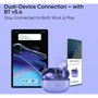 Наушники Realme Buds T200 Lite Aurora Purple фото 8
