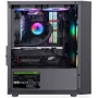 Корпус Segotep Prime G Black (SG-LZG): Материал передней панели пластик