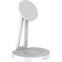 Зарядний пристрій WIWU Wireless Charger Stand MagSafe 2 in 1 (M13) White  for iPhone 16 I 15 I 14 I 13 I 12 series: Кількість USB-портів нет