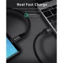 Кабель T-PHOX USB Cable to USB-C Speed 1.2m Black (T-C810 Black): Довжина 1,2 м