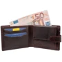 Мужское портмоне Buffalo Wild коричневое (N1189L-HP RUST): Формат кошелька Вертикальный