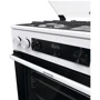 Плита комбинированная Gorenje GK6C4WF: Управление механическое, электронное