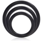 Эрекционные кольца California Exotic Novelties Silicone Support Rings (черный)