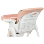Стульчик для кормления El Camino ME 1086 DESSERT (pink): Наклон спинки 3 позиции