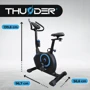 Велотренажер THUNDER TRIX черно-синий (TRIX)