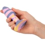 Анальная пробка Coloгful Joy Tricolour Butt Plug