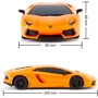 Автомобиль KS Drive на р/у Lamborghini Aventador LP 700-4 (1:24, 2.4Ghz, оранжевый) фото 7