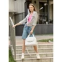 Жіноча спортивна сумка Sambag Vogue BKS біла (90153010): Стать Женский