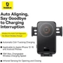 Держатель Baseus Car Holder Air Vent Wisdom Pro Wireless Charger 15W Black (C40381501123-00) for Apple iPhone 16 I 15 I 14 I 13 I 12 series: Тип автомобильный