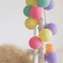 Гирлянда Cotton ball lights на 20 шаров 3,8м, Ice Cream: Применение Для дома