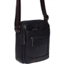 Мужская сумка через плечо Borsa Leather коричневая (K1223-brown): Страна производитель Тайвань