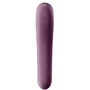 Вакуумный стимулятор с вибрацией Satisfyer Dual Kiss Wine Red