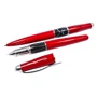 Набір ручок Gianni Terra кулькова та перова RED WITH BLACK HH9030/B-F(red): Виробник Gianni Terra