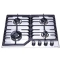 Варочная поверхность газовая Perfelli HGM 61664 I: Рабочая поверхность нержавеющая сталь
