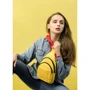 Женская сумка-слинг Sambag Brooklyn желтая (83111028): Тип Сумки