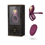 Смартерекційне кільце Zalo — BAYEK Velvet Purple, подвійне з частиною, що вводиться, пульт ДУ