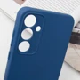 Чохол для телефона TPU Case Getman Liquid Silk Full Camera Navy Blue для Samsung S721 Galaxy S24 FE: Колір синий