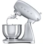 Кухонный комбайн Smeg SMF01SVEU: Материал чаши металл