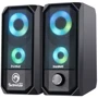 Акустична система Marvo SG-265 Multi-LED USB Black: Формат акустики 2.0