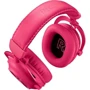 Наушники Logitech G Pro X 2 Lightspeed Wireless Magenta (981-001275): Дополнительно регулятор громкости, складная конструкция
