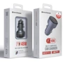 Зарядний пристрій ArmorStandard Car Charger USB+USB-C AR-C43 with Lightning Cable Grey (ARM82462): Сила струму 2.4а і більш