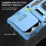 Чехол для телефонов Mobile Case Camshield Army Ring Light Blue for Xiaomi Redmi Note 13 4G: Совместимость Xiaomi Redmi Note 13 4G