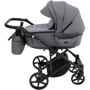 Коляска 2 в 1 Adamex Zico Eco Sa-4 темно-серый (680850): Количество блоков 2