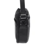 Мужская сумка через плечо Borsa Leather черная (K11025-black): Пол Мужской