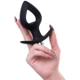 Анальная пробка с вибрацией Toyfa POPO Pleasure Anal Plug Cordis M Vibro Black