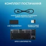 Клавіатура Logitech G915 TKL X TACTILE Black (920-012757): інтерфейс підключення Bluetooth