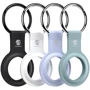 SwitchEasy Holder Skin Mixed (4-Pack) for AirTag (GS-117-187-193-189)