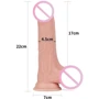 Фаллоимитатор LoveToy Sliding-Skin Dual Layer Dong 8.5" Flesh
