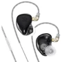 Наушники Knowledge Zenith ZEX Pro Mic Black: Тип конструкции вакуумные