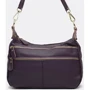Женская сумка через плечо Borsa Leather фиолетовая (K1213-violet): Пол Женский