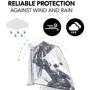 Дождевик Hauck Pushchair Raincover Duo (55081-6) фото 5