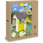 Игровой домик Smoby Радужный с летней кухней 17 аксессуаров Салатовый (810722): Цвет зеленый