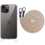 Чехол для iPhone Epic TPU Transparent with Straps Clay for iPhone 15
