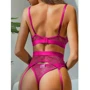 Эротический комплект NDS S19103IRR Fuchsia (S, M, L, XL) (23686)
