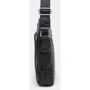 Мужская сумка через плечо Keizer черная (K17607-3bl-black): Фактура Тиснение, Матовая
