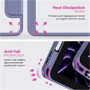 Аксесуар для iPad ArmorStandard Y-type Case with Pencil Holder Purple for iPad Air 11 (2024 / 2025) (ARM77527) фото 6