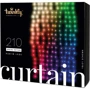 Гірлянда Smart LED Twinkly Curtain_Wall RGBW 210_ BT + WiFi_ Gen II_ IP44 кабель прозорий фото 5