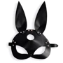 Кожаная маска Зайки Art of Sex - Bunny mask, черный