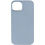 Чехол для iPhone TPU Case Bonbon Metal Style Mist Blue for iPhone 13 Pro Max: Цвет голубой